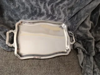 Bandeja metálica 49 cm  creo acero inoxidable