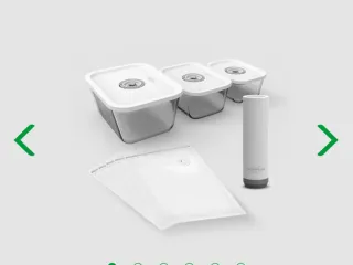 Envasadora al vacío y Recipientes