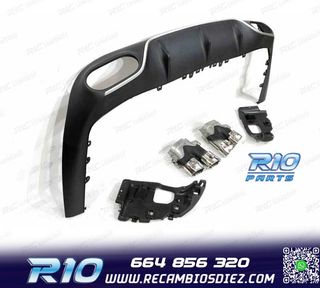DIFUSOR MERCEDES W213 COUPE C238 LOOK E53 + COLAS ESCAPE NE