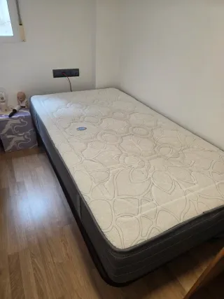 Cama canapé 105 + colchón gel