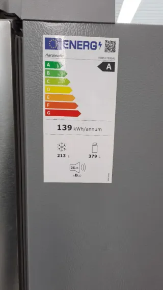 Nevera americana hanseatic 179,cm garantía + envio