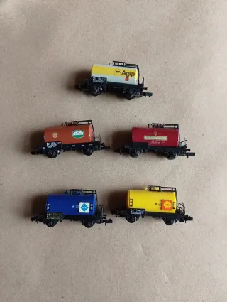 Lote 5 vagones ARNOLD