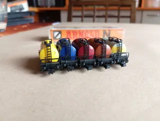 Lote 5 vagones ARNOLD