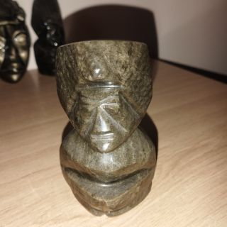6 Tallas de Piedra Obsidiana