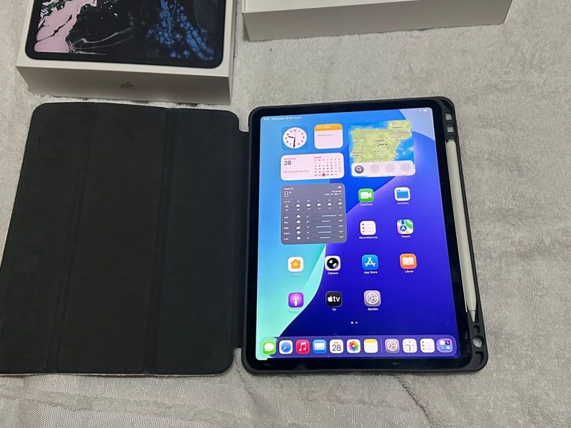 iPad Pro 11 256GB Plata + Apple Pencil 2 afbeelding 7