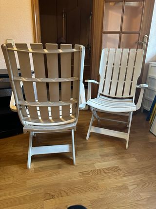 Juego 2 Sillas Tumbonas Crossfillex