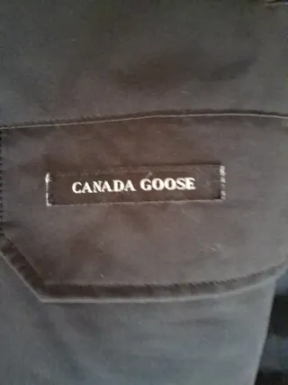 Chaqueta Canada Goose Negra Multicolor