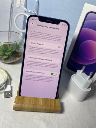 iPhone 12 64GB Viola + Accessori