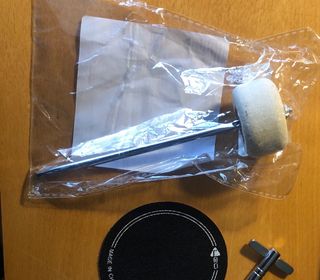 Baquetas, Maza, Protector, Llave y Moongel