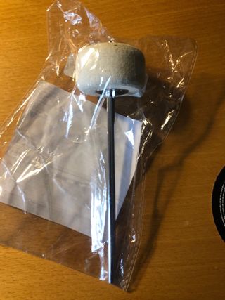 Baquetas, Maza, Protector, Llave y Moongel