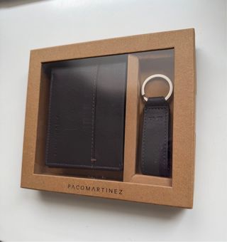 Paco Martinez Cartera y Llavero Set Regalo
