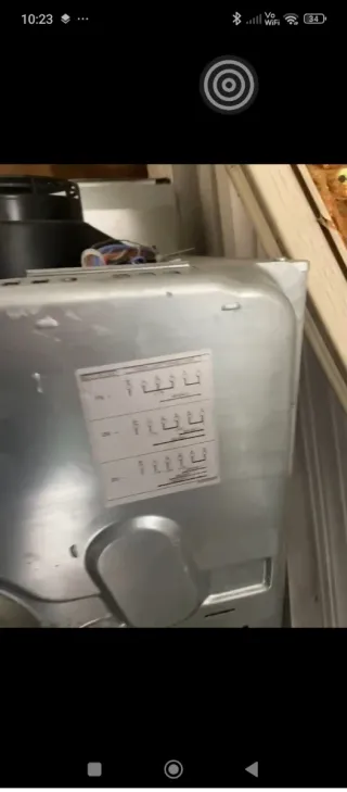 Vitrocerámica Placa y horno eléctrico bien cuidado