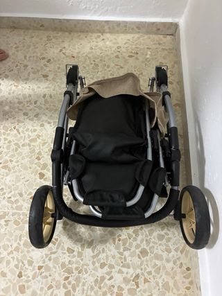 Carrito gemelar de juguete
