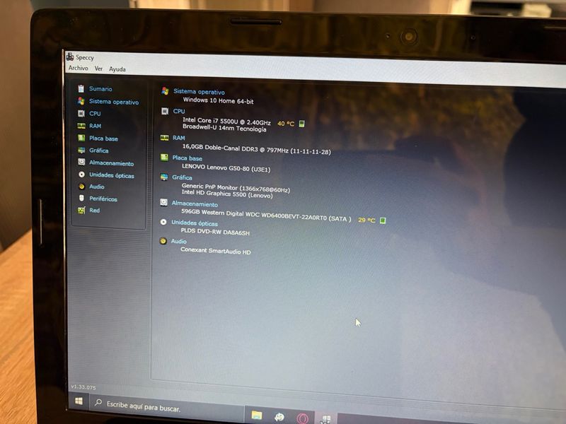 Lenovo G50-80 Intel Core i7 16GB RAM