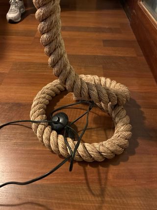 Lámpara de pie nudo marinero