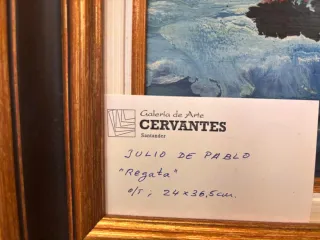 Cuadro Julio de Pablo Regata Óleo