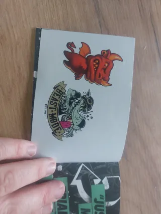 Trials rising sticker artbook