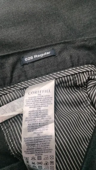 Pedro del Hierro Pantalones Marrones Corduroy