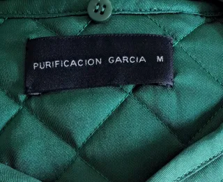 Chaleco Purificacion Garcia Verde Talla M