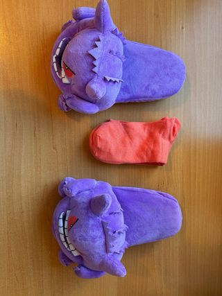 Zapatillas Pokemon Gengar 3D + Calcetines Lengua