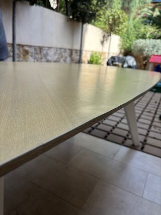 Mesa Comedor Ovalada Madera 240x100 cm Ona