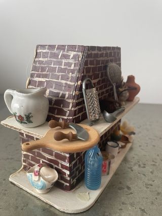 Muebles Cocina casita de muñecas