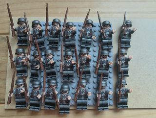 alemanes lego custom segunda guerra mundial