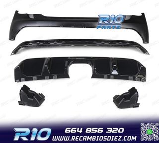 PARAGOLPES TRASERO MINI F56 F57 COUPE 14-20 LOOK NEW JCW