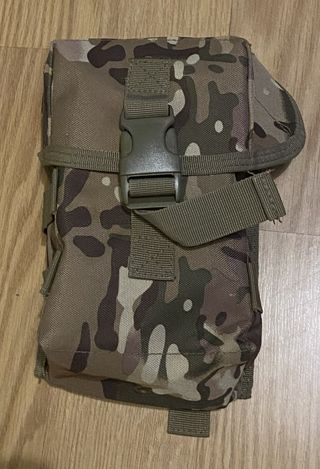 Chaleco Táctico y Pouches Multicam. Airsoft