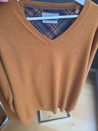 Jersey El Ganso Hombre Talla XL color mostaza