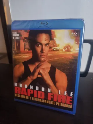 Blu-ray Rapid Fire Brandon Lee