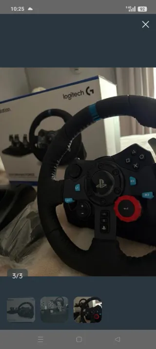 Volante Logitech G29 Driving Force PS4/PS5