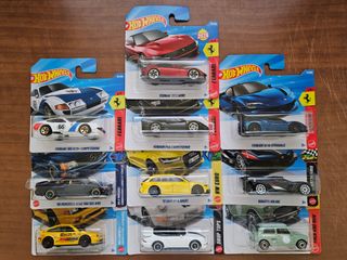 10 Hot Wheels nuove (Ferrari e altre top)