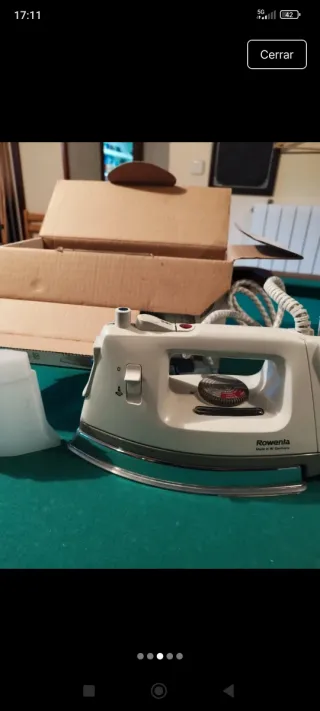 Plancha Rowenta Vapopress DA-18