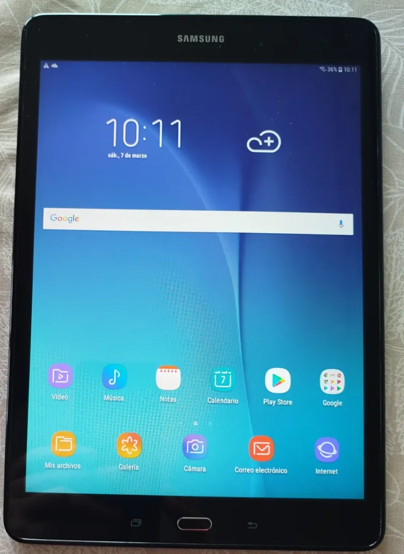 Tablet Samsung Galaxy Tab A SM-T550 Negra
