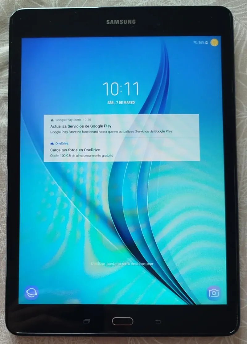 Tablet Samsung Galaxy Tab A SM-T550 Negra afbeelding 5