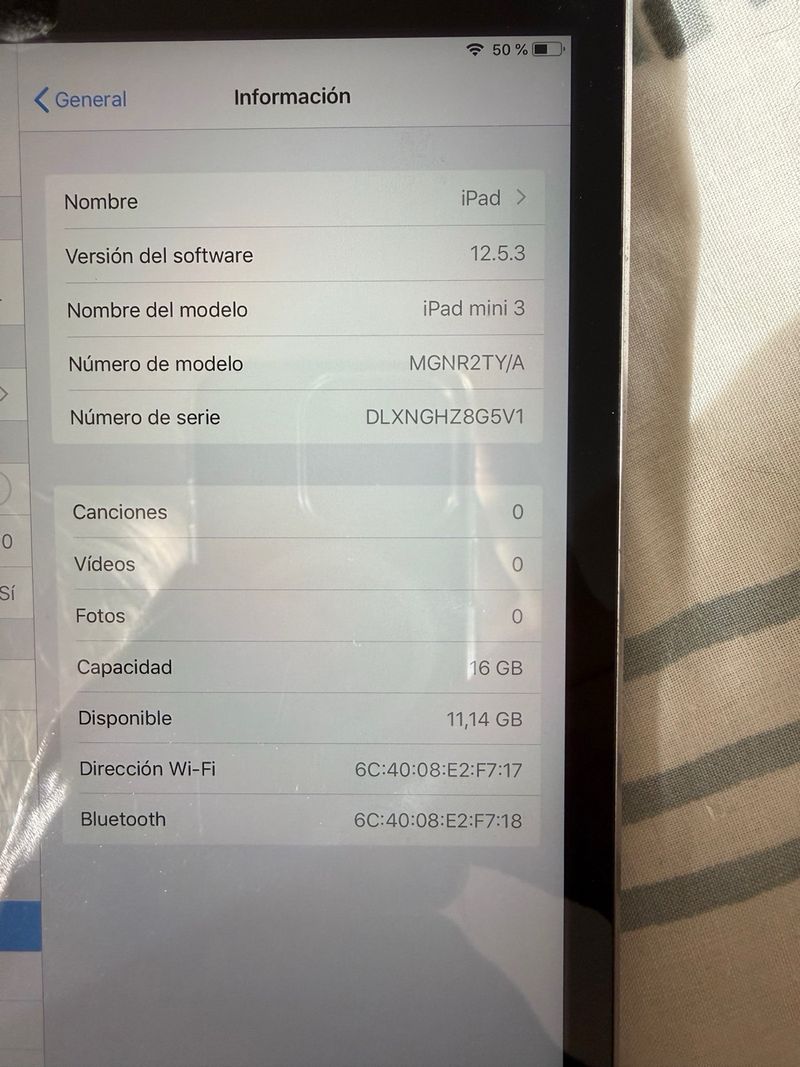 iPad mini 3 Plata 16GB afbeelding 3