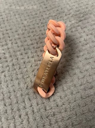 Pulsera Bimba y Lola eslabones rosa y oro