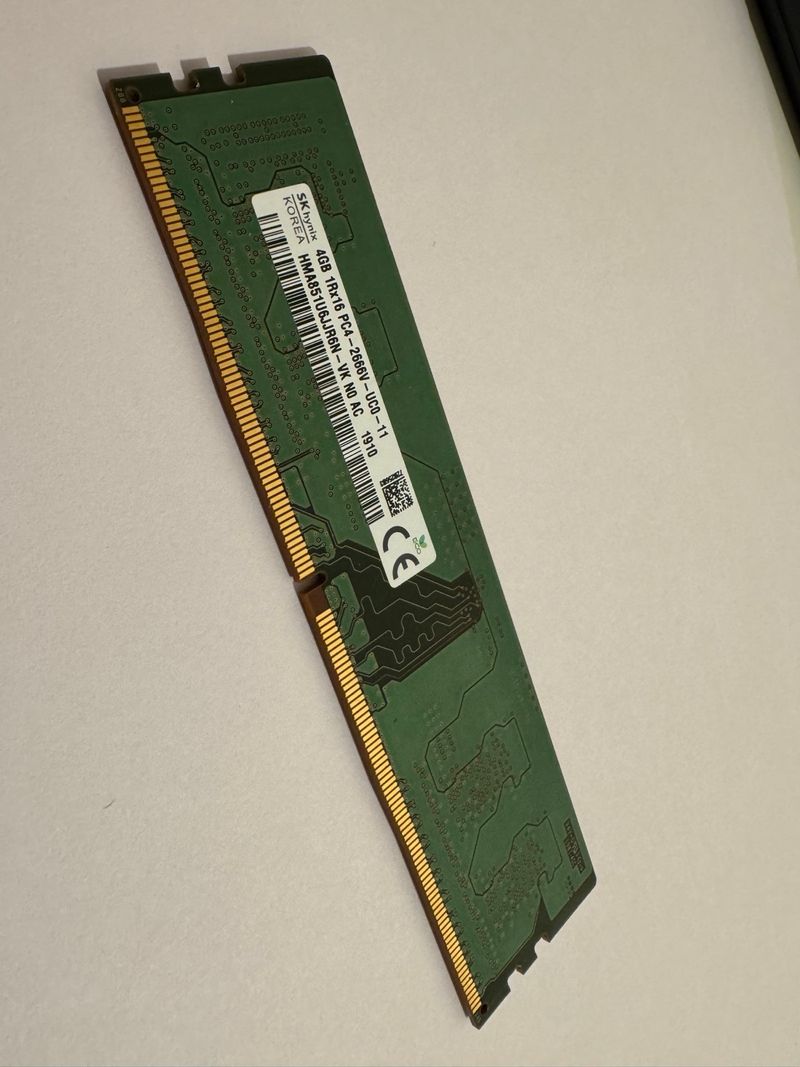 Memoria RAM 4GB PC4-2666V (2 Uds)