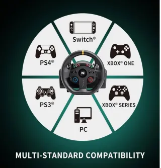 Volante Nitho Drive Pro ONE V24 con Pedales