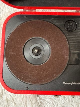 Tocadiscos Muse Rojo y Negro