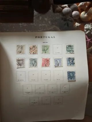 Sellos Portugal Siglo XIX y principios del XX