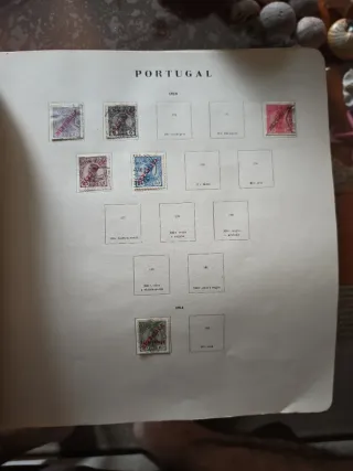 Sellos Portugal Siglo XIX y principios del XX