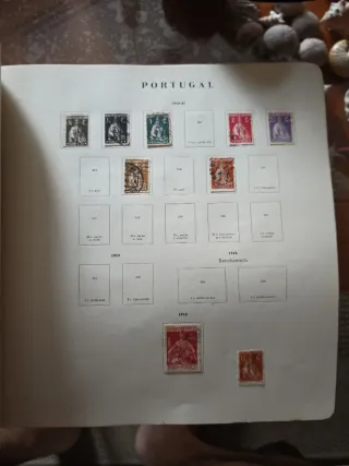 Sellos Portugal Siglo XIX y principios del XX