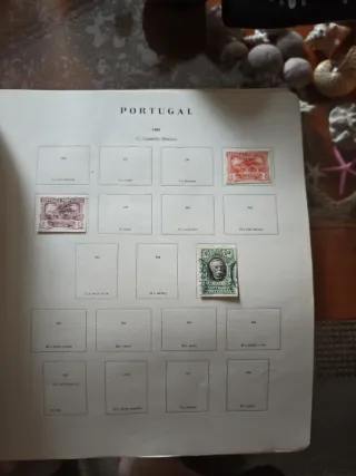 Sellos Portugal Siglo XIX y principios del XX