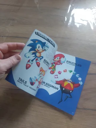 Livro Sonic Mania Plus - The Art of Sonic Mania