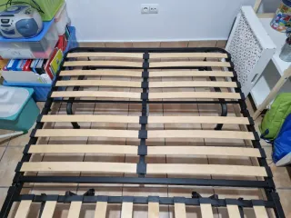 Sofá-cama 135cm Gris Poco Uso