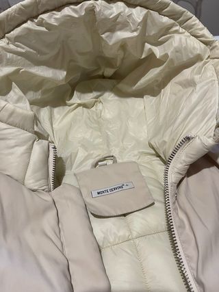 Chaquetón Monte Cervino Beige/Blanco