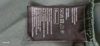 Camicetta H&M verde smanicata chiffon taglia S