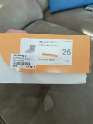 Botas Blanditos Hielo Cuero T.26